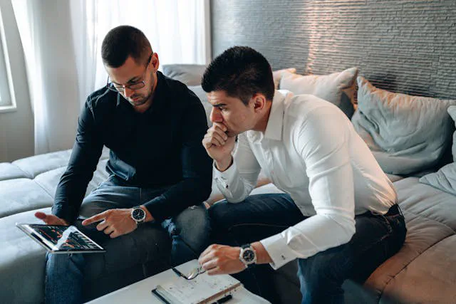 Business owner steadily reviewing growth over time instead of short campaign spikes
