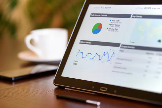 Timeline showing growth in local search visibility for a Melbourne business