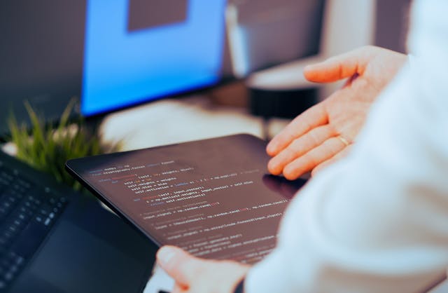 Small business owner reviewing website issues and missed opportunities